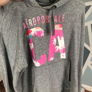 aeropostale cropped hoodie